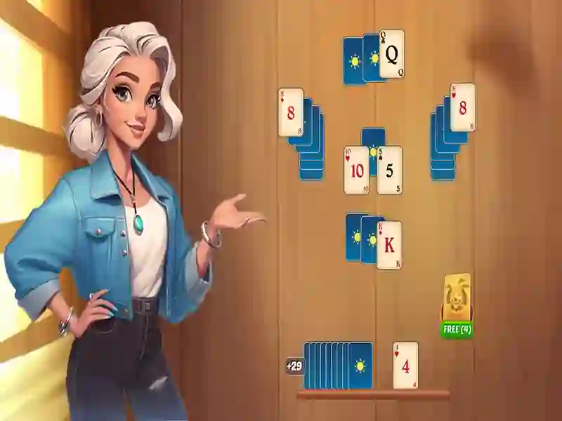 Lojë Solitaire Speciale për Festa në internet