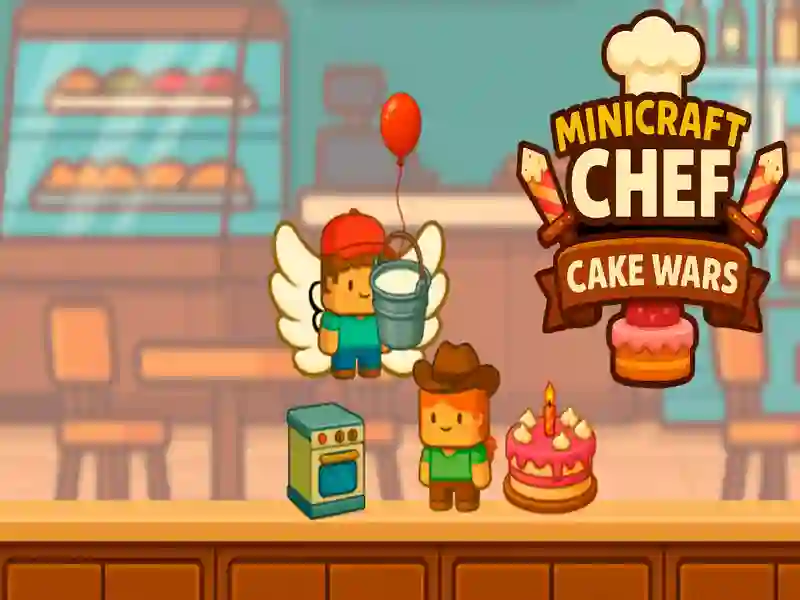 Lojë Minicraft Chef Cake Wars në internet Lojë Minicraft Chef Cake Wars në internet