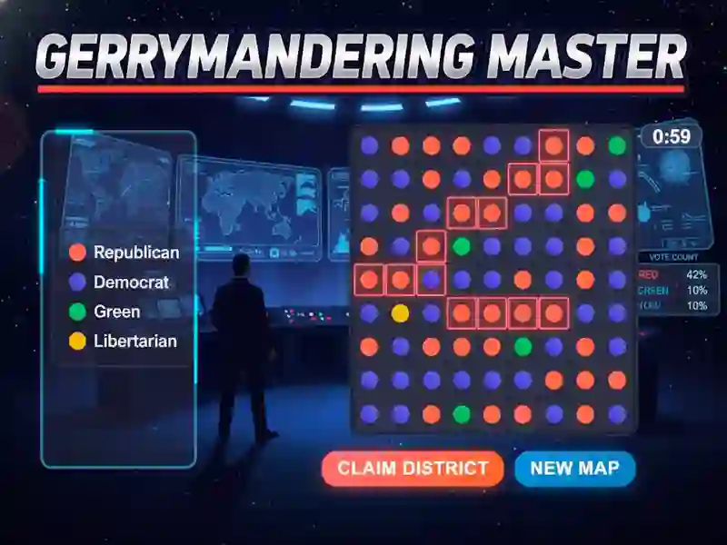Lojë Gerrymandering Master në internet