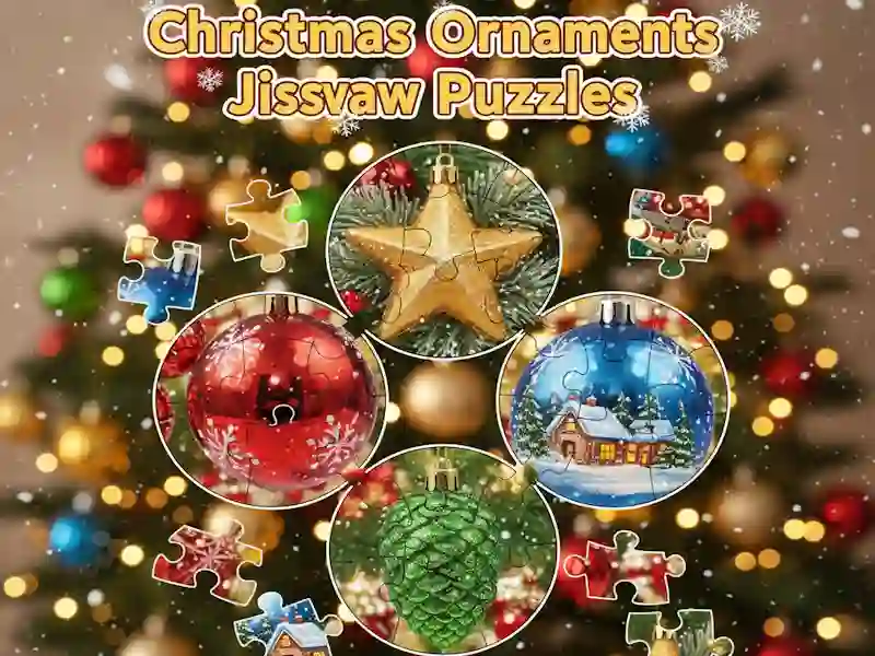 Lojë Stolitë e Krishtlindjeve Jigsaw Puzzles në internet
