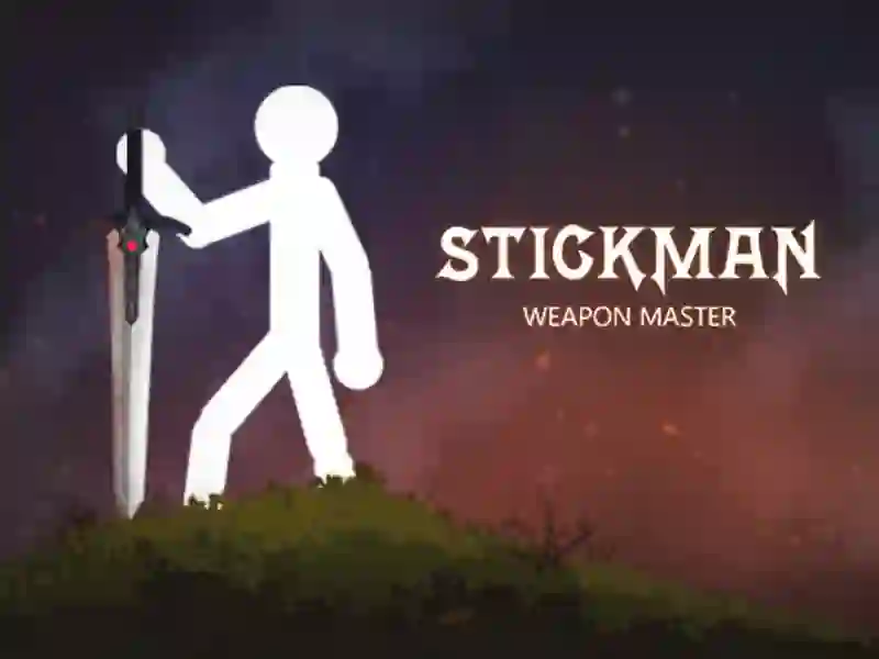 Lojë Mjeshtër i armëve Stickman në internet