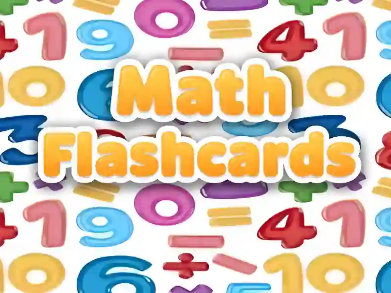 Lojë Flashcards matematike në internet