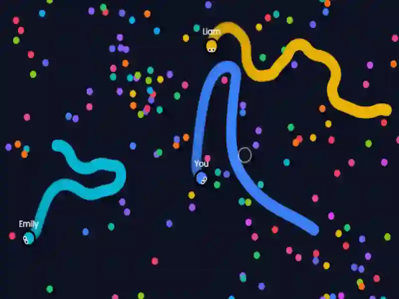 Lojë Slither Mini Kingdom në internet