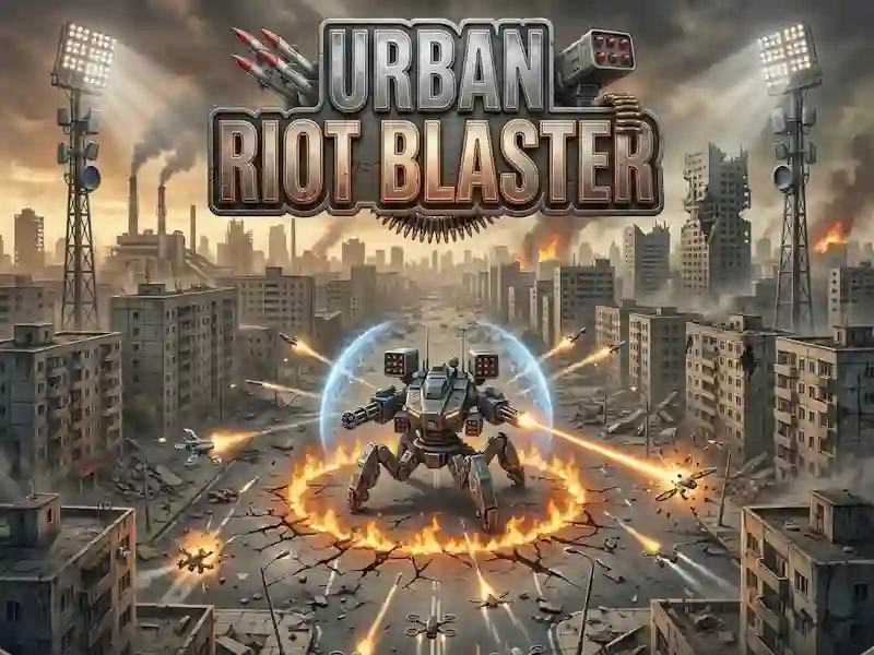 Lojë Urban Riot Blaster në internet