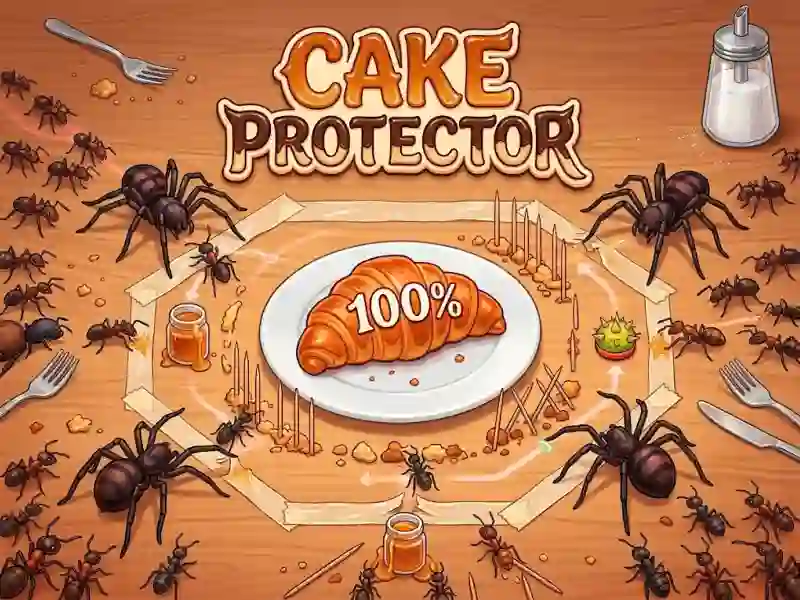 Lojë Cake Protector në internet