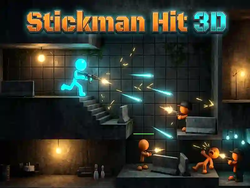 Lojë Stickman Hit 3D në internet