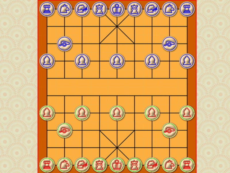 Lojë Xiangqi Duel i Shahut Kinez në internet