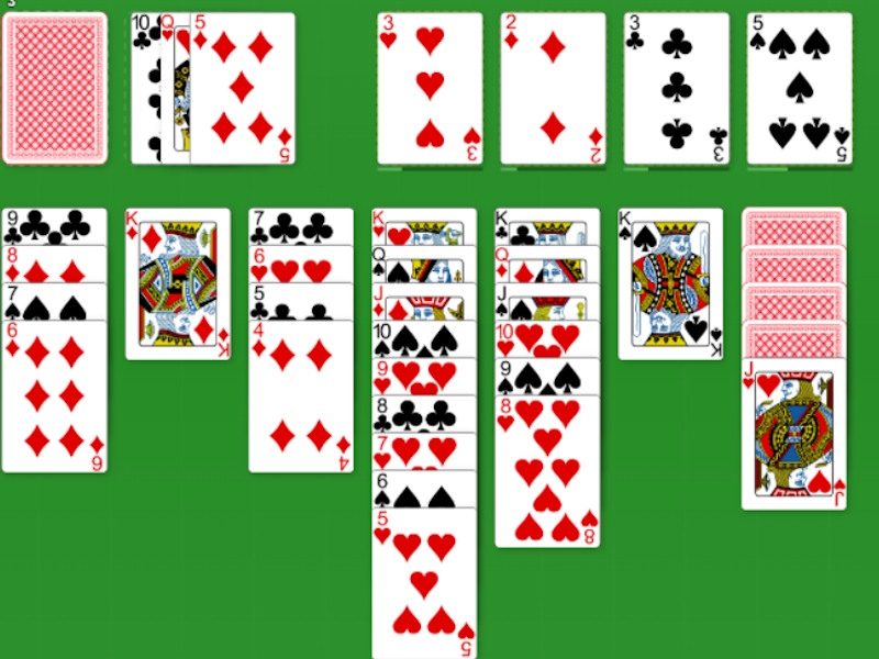Lojë Kërkimi i kartës: Solitaire në internet