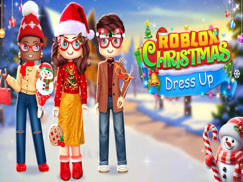 Lojë Veshja e Krishtlindjeve Roblox në internet