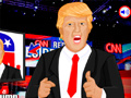 Lojë Donald Trump kundra Hillary Clinton në internet