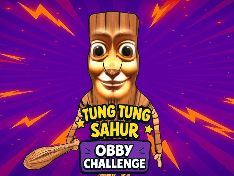 Lojë Tung Tung Sahur: Obby Challenge në internet