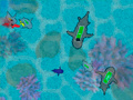 Lojë Sharkz.io në internet