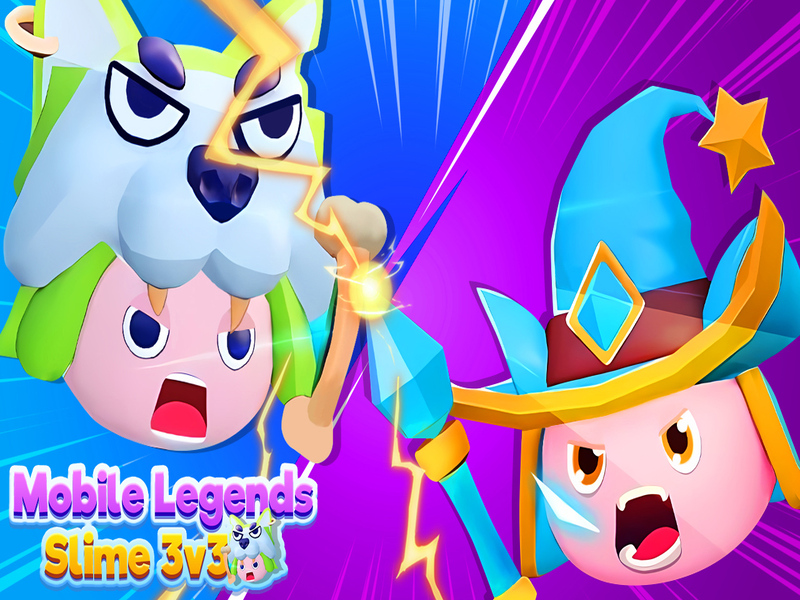 Lojë Legjendat Mobile Slime 3v3 në internet