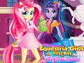 Lojë Gjyqet Equestria: Dita e Parë në Shkollë në internet