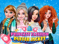 Lojë Puffer jakë mode për princesha në internet