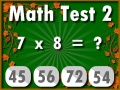 Lojë Testi i Math 2 në internet