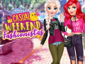 Lojë Fashionistat e fundjavës casual në internet