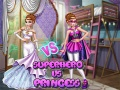Lojë Annie Superhero përballë Princeshës në internet