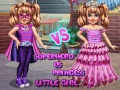Lojë Vajza e Vogël Superheroinë kundër Princeshës në internet