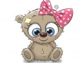 Lojë Puzzle Teddy Bear në internet