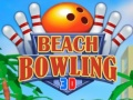 Lojë Bowling në Plazh 3D në internet