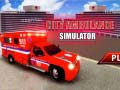 Lojë Simuluesi i Ambulancës së Qytetit në internet