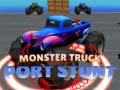 Lojë Monster Truck Port Stunt në internet