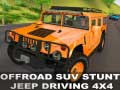 Lojë Drejtimi i Jeep SUV Offroad 4x4 në internet
