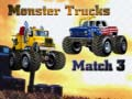 Lojë Kamionë Monsters Match 3 në internet