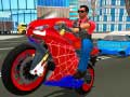 Lojë Simulatori Hero Stunt Spider Bike 3D në internet
