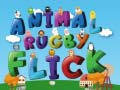 Lojë Rugby i Kafshëve Flick në internet