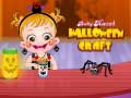 Lojë Bebi Hazel: Artizanati i Halloween në internet