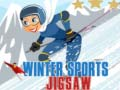 Lojë Pazll i sporteve dimërore në internet