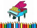 Lojë Kthimi në shkollë: Libri i ngjyrave për piano në internet