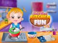 Lojë Bebe Hazel: Fun në Kuzhinë në internet
