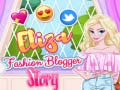 Lojë Historia e blogeres se modes Eliza në internet