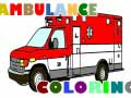 Lojë Faqet e ngjyrosura të kamionëve të ambulancës në internet
