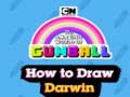 Lojë Bota e mrekullueshme e Gumball: Si të vizatosh Darvinin në internet