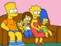 Lojë Pazli i Simpsonëve në internet