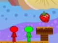 Lojë Vëllezërit Stickman Në Ishullin e Frutave 2 në internet