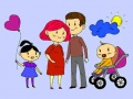 Lojë Familja e Lumtur: Libri i Ngjyrave në internet