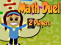 Lojë Dueli Matematikor 2 Lojtarë në internet