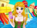 Lojë Princese Tropikale dhe Princese Nderprerjesë po qepin kostume banje në internet