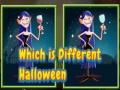 Lojë Cili Është Ndryshe Halloween në internet