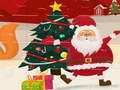 Lojë Santa Puzzle Gëzuar Krishtlindjet në internet