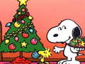 Lojë Snoopy Puzzle për Krishtlindje në internet