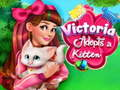 Lojë Victoria adoptuese një gocatë në internet