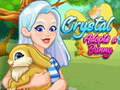 Lojë Crystal adopton një lepur në internet