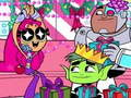 Lojë Teen Titans: Yjet e Krishtlindjeve në internet