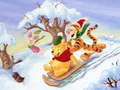 Lojë Winnie the Pooh: Puzzles të Krishtlindjeve 2 në internet